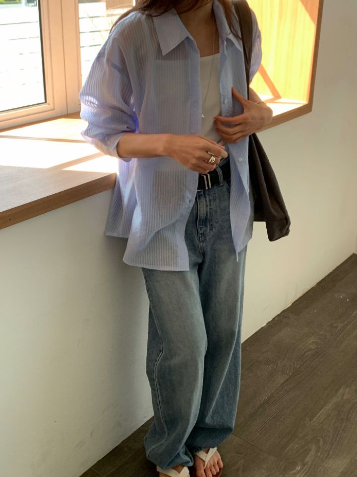 KOMOREBI韓國代購女士新款人氣推薦時尚熱賣26春夏襯衫蕾絲衫KOMOREBI襯衫/蕾絲衫