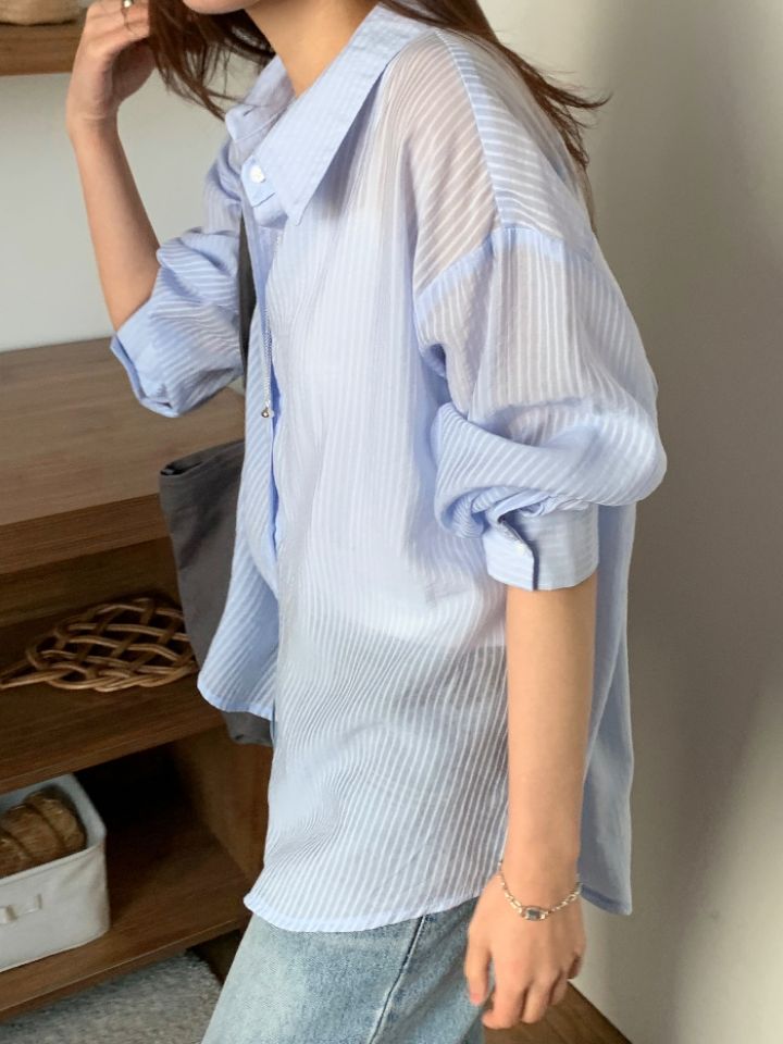 KOMOREBI韓國代購女士新款人氣推薦時尚熱賣26春夏襯衫蕾絲衫KOMOREBI襯衫/蕾絲衫