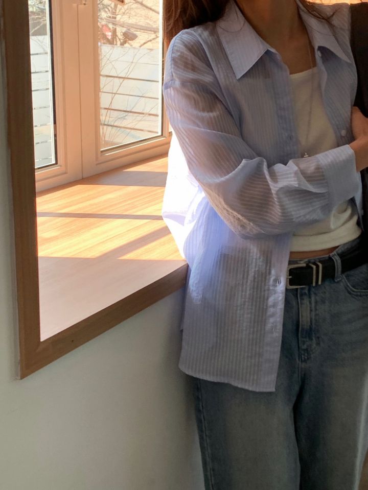 KOMOREBI韓國代購女士新款人氣推薦時尚熱賣26春夏襯衫蕾絲衫KOMOREBI襯衫/蕾絲衫