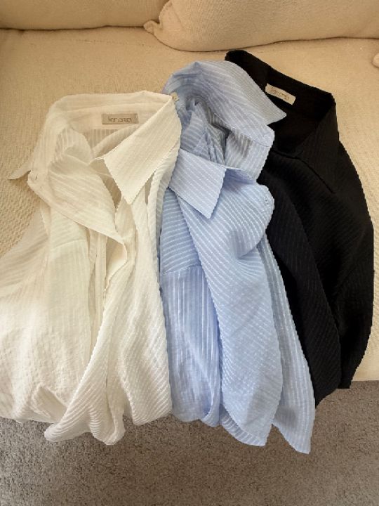 KOMOREBI韓國代購女士新款人氣推薦時尚熱賣26春夏襯衫蕾絲衫KOMOREBI襯衫/蕾絲衫