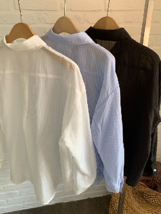 KOMOREBI韓國代購女士新款人氣推薦時尚熱賣26春夏襯衫蕾絲衫KOMOREBI襯衫/蕾絲衫