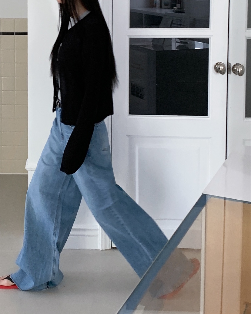 LIVE AID-P東大門直郵女士新款真品推薦針織衫亞麻開衫LIVE AID-P針織衫