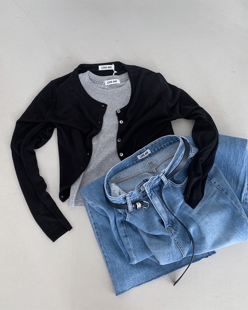 LIVE AID-P東大門直郵女士新款真品推薦針織衫亞麻開衫LIVE AID-P針織衫