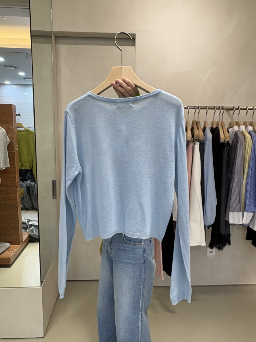 LIVE AID-P東大門直郵女士新款真品推薦針織衫亞麻開衫LIVE AID-P針織衫