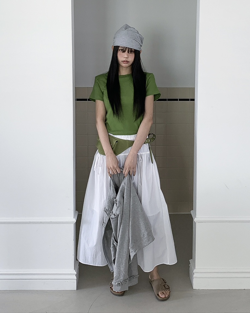 LIVE AID-P韓國直郵女裝新款26春夏人氣職業推薦真品長裙LIVE AID-P長裙