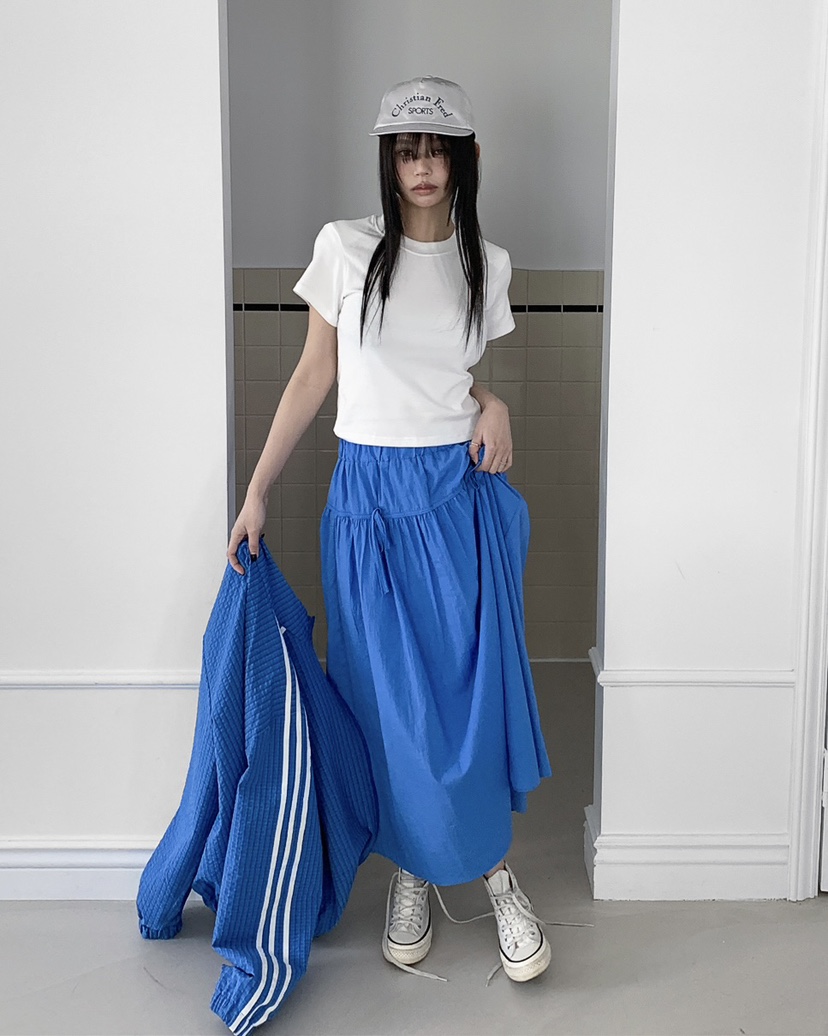 LIVE AID-P韓國直郵女裝新款26春夏人氣職業推薦真品長裙LIVE AID-P長裙