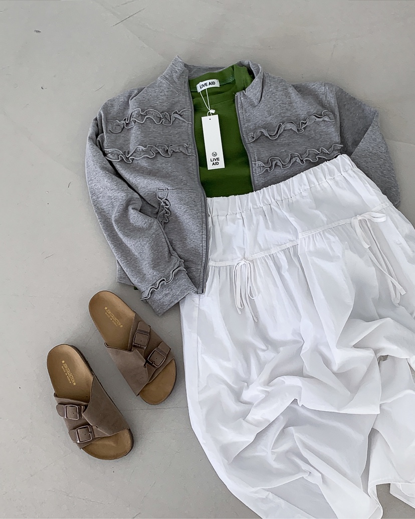 LIVE AID-P韓國直郵女裝新款26春夏人氣職業推薦真品長裙LIVE AID-P長裙