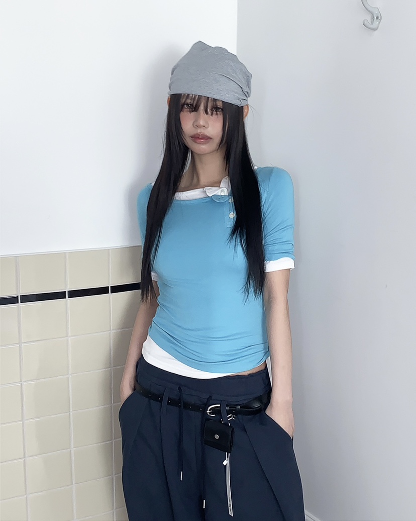 LIVE AID-P東大門代購女士新款休閑熱賣人氣真品時尚T恤LIVE AID-PT恤