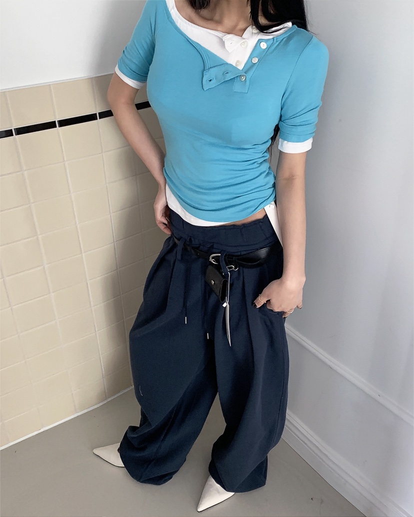 LIVE AID-P東大門代購女士新款休閑熱賣人氣真品時尚T恤LIVE AID-PT恤