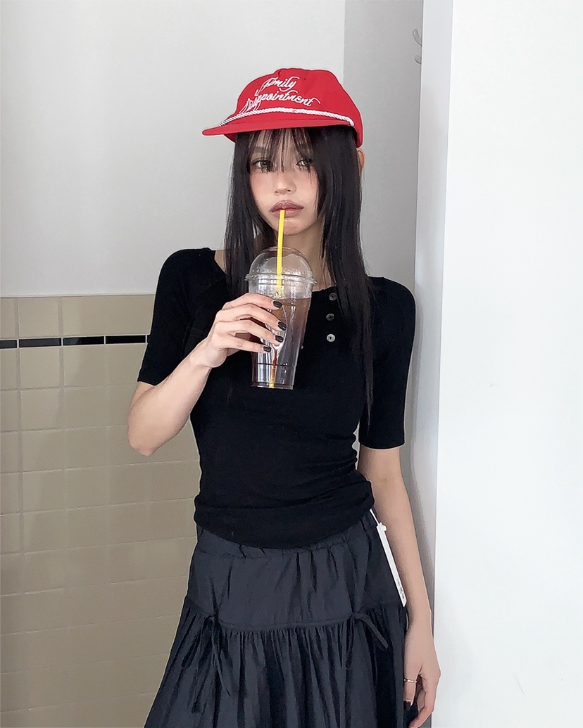 LIVE AID-P東大門代購女士新款休閑熱賣人氣真品時尚T恤LIVE AID-PT恤