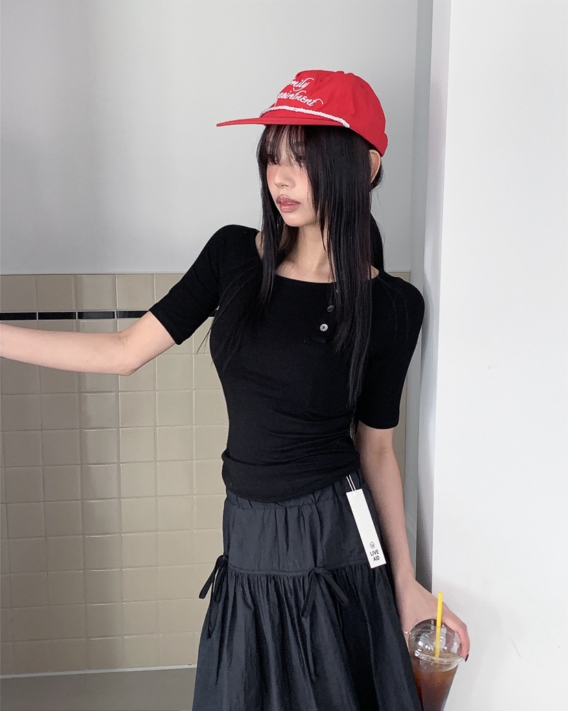 LIVE AID-P東大門代購女士新款休閑熱賣人氣真品時尚T恤LIVE AID-PT恤