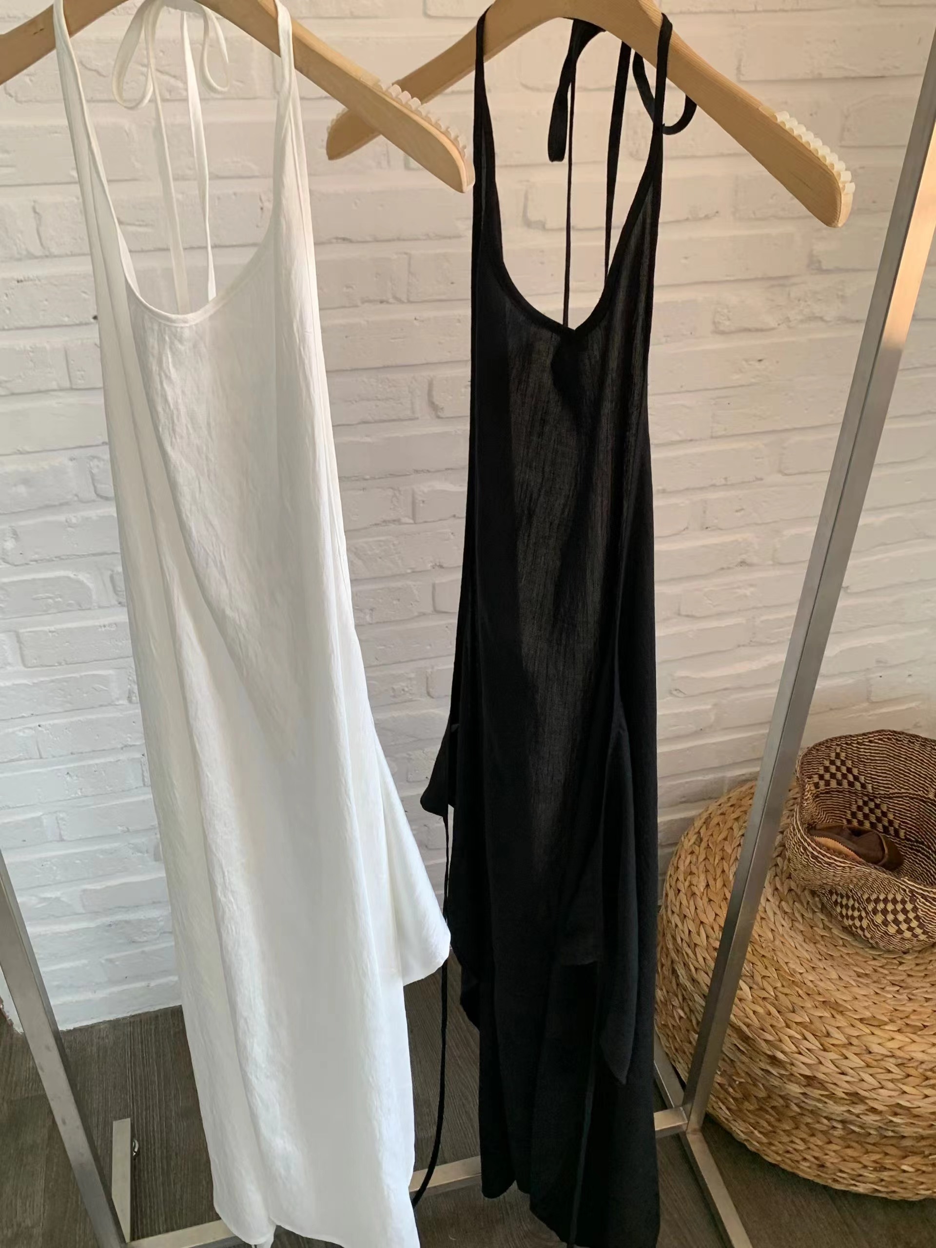 KOMOREBI東大門直郵女裝新品26春夏休閑連衣裙不含內搭多層KOMOREBI連衣裙