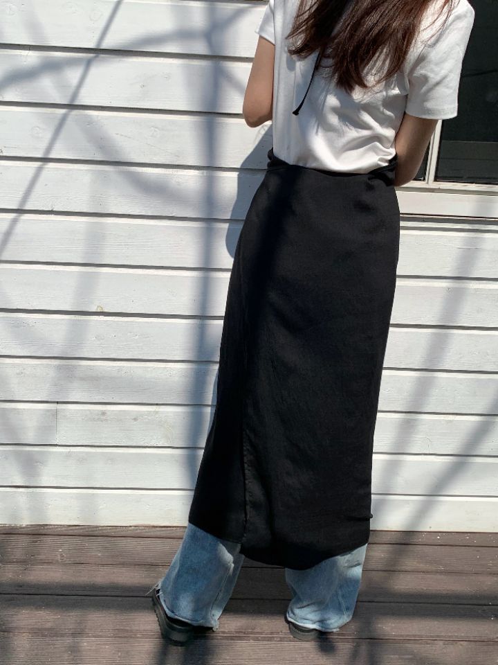 KOMOREBI東大門直郵女裝新品26春夏休閑連衣裙不含內搭多層KOMOREBI連衣裙