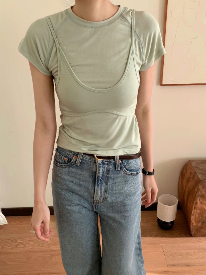 KOMOREBI東大門代購女裝新款熱賣時尚人氣26春夏套裝套裝KOMOREBI套裝圖色1