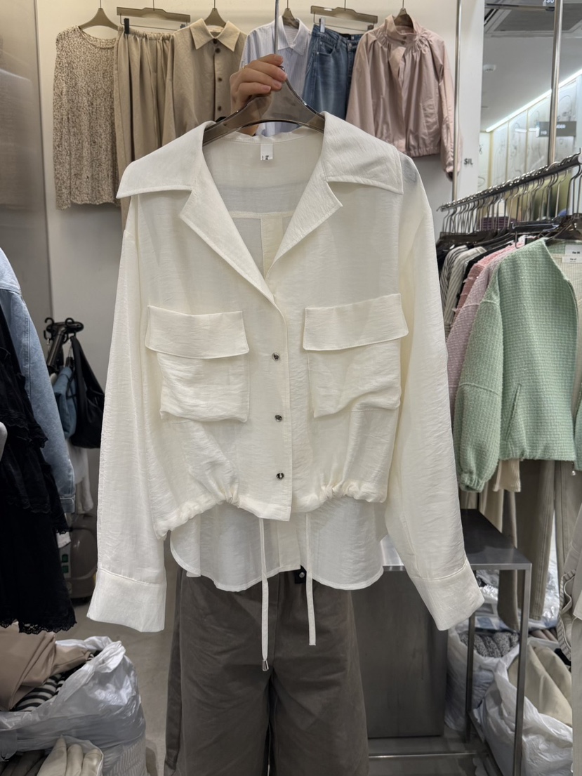 THE SIL東大門實拍女裝新款真品休閑推薦26春夏襯衫蕾絲衫THE SIL/1 2ILLY襯衫/蕾絲衫圖色2