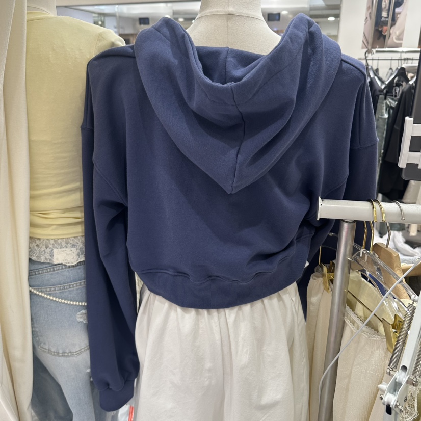 ABBEYLEE東大門直郵女裝新品推薦人氣時尚夾克拉鏈連帽衫ABBEYLEE夾克