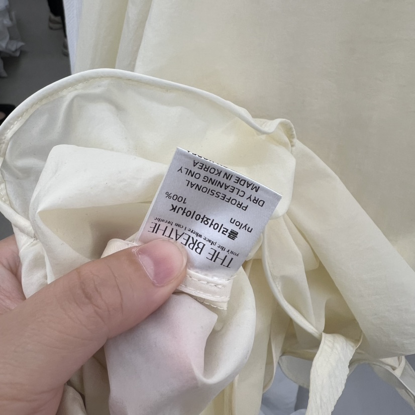 BREATHE韓國代購女裝新品真品26春夏休閑熱賣職業夾克透明BREATHE夾克