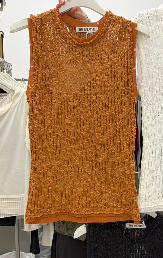 BREATHE韓國代購女裝新品推薦熱賣休閑26春夏真品吊帶背心BREATHE吊帶/背心圖色1