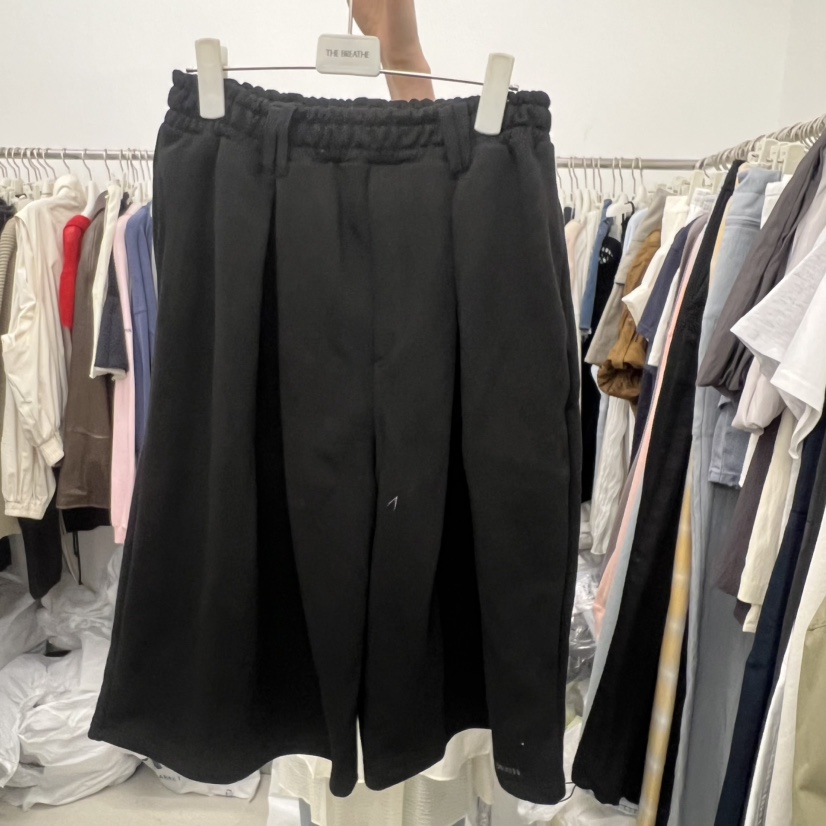 BREATHE東大門代購女士新品推薦職業熱賣時尚休閑短褲褶裥BREATHE短褲圖色3