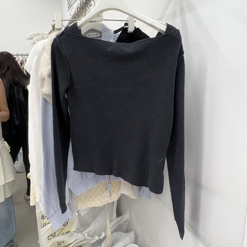 BREATHE東大門代購女裝新品人氣26春夏職業時尚休閑針織衫BREATHE針織衫