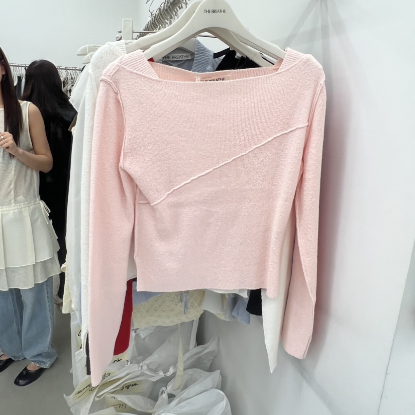 BREATHE東大門代購女裝新品人氣26春夏職業時尚休閑針織衫BREATHE針織衫圖色2