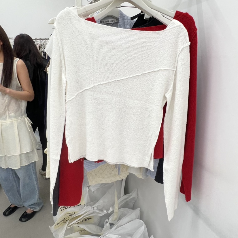 BREATHE東大門代購女裝新品人氣26春夏職業時尚休閑針織衫BREATHE針織衫圖色3