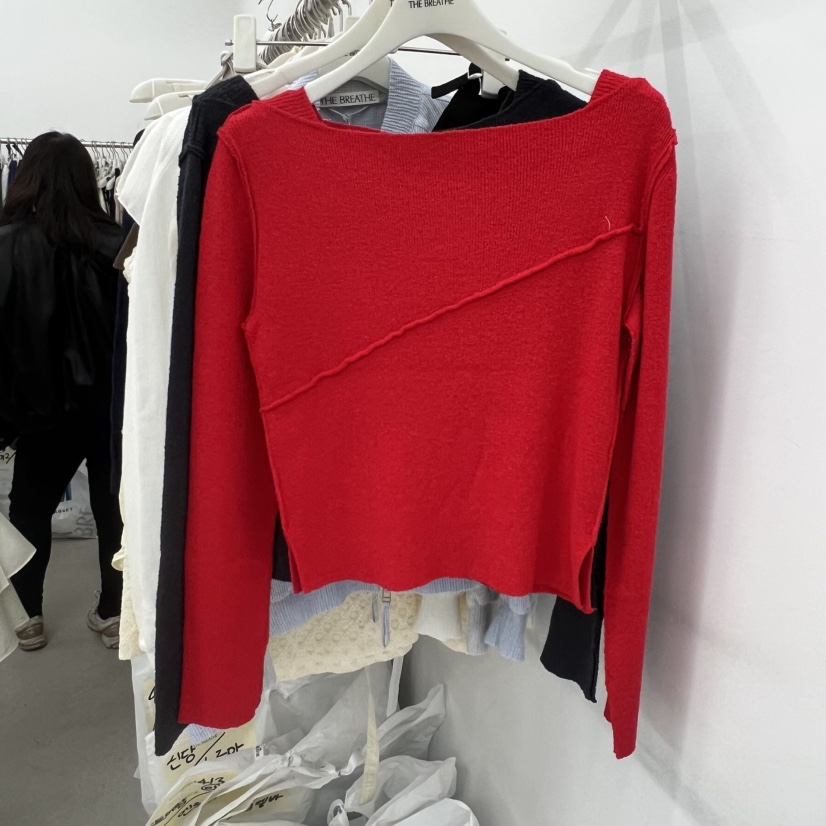 BREATHE東大門代購女裝新品人氣26春夏職業時尚休閑針織衫BREATHE針織衫圖色4