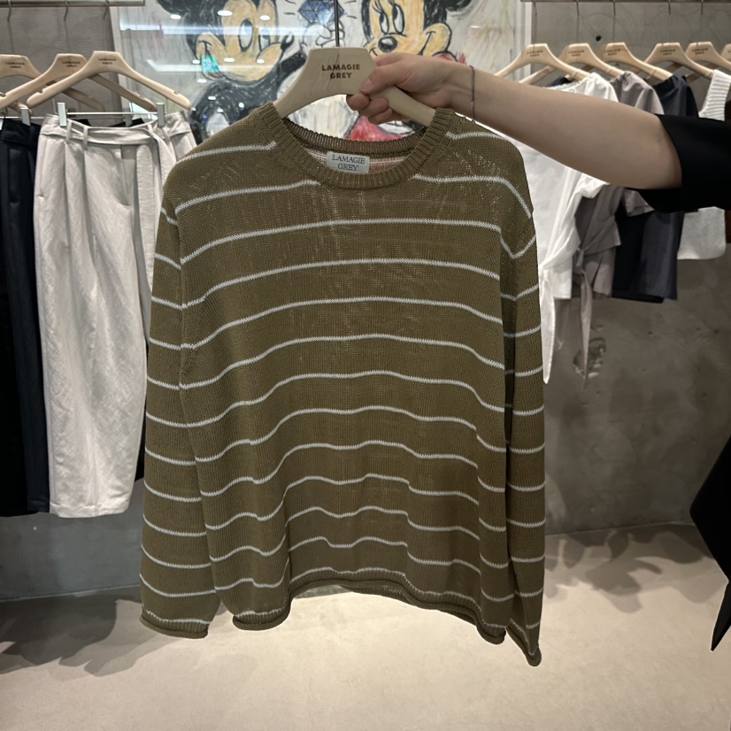 LAMAGIEPIE/LAMAGIE GREY東大門直郵女裝新品時尚針織衫LAMAGIEPIE/LAMAGIE GREY針織衫圖色1