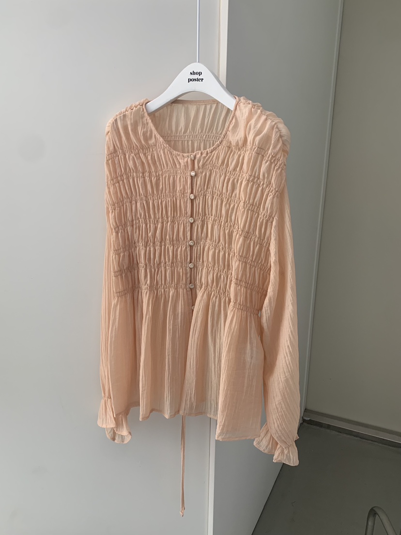 SHOP POSTER東大門直郵女裝新品時尚休閑職業襯衫蕾絲衫SHOP_POSTER襯衫/蕾絲衫圖色2