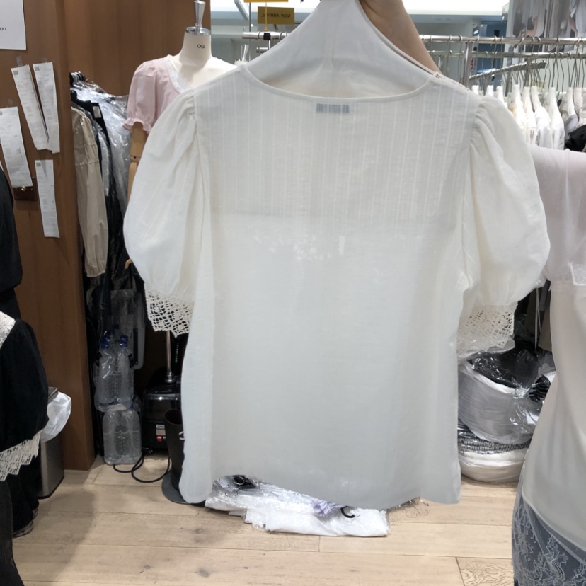 OGI東大門實拍女裝新款時尚推薦人氣熱賣職業真品襯衫蕾絲衫FLat OGI襯衫/蕾絲衫