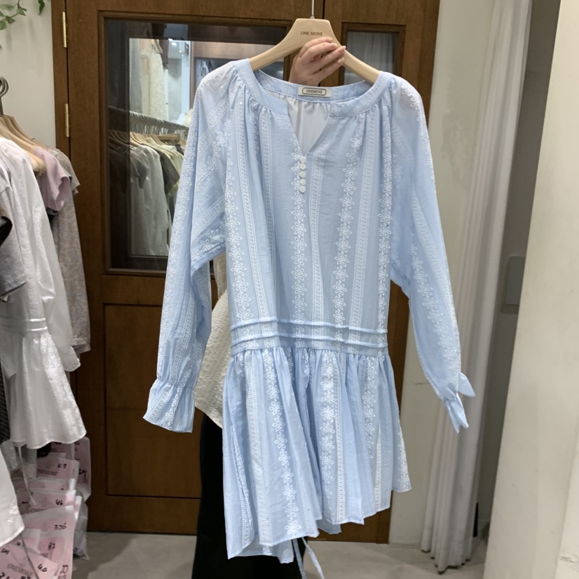 ONE MONE東大門直郵女士新款真品人氣推薦休閑職業連衣裙ONE MONE連衣裙圖色2