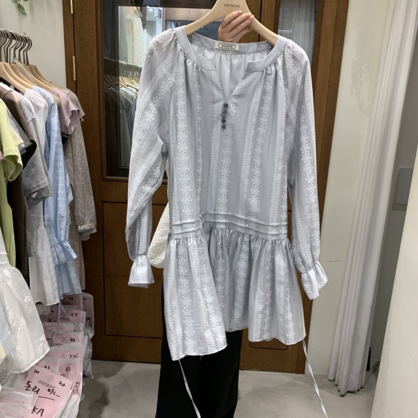 ONE MONE東大門直郵女士新款真品人氣推薦休閑職業連衣裙ONE MONE連衣裙圖色3