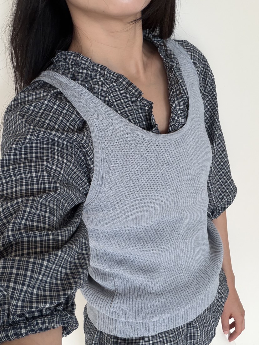 AMY GRACE-A韓國直郵女裝新品休閑熱賣26春夏襯衫蕾絲衫AMY GRACE-A襯衫/蕾絲衫