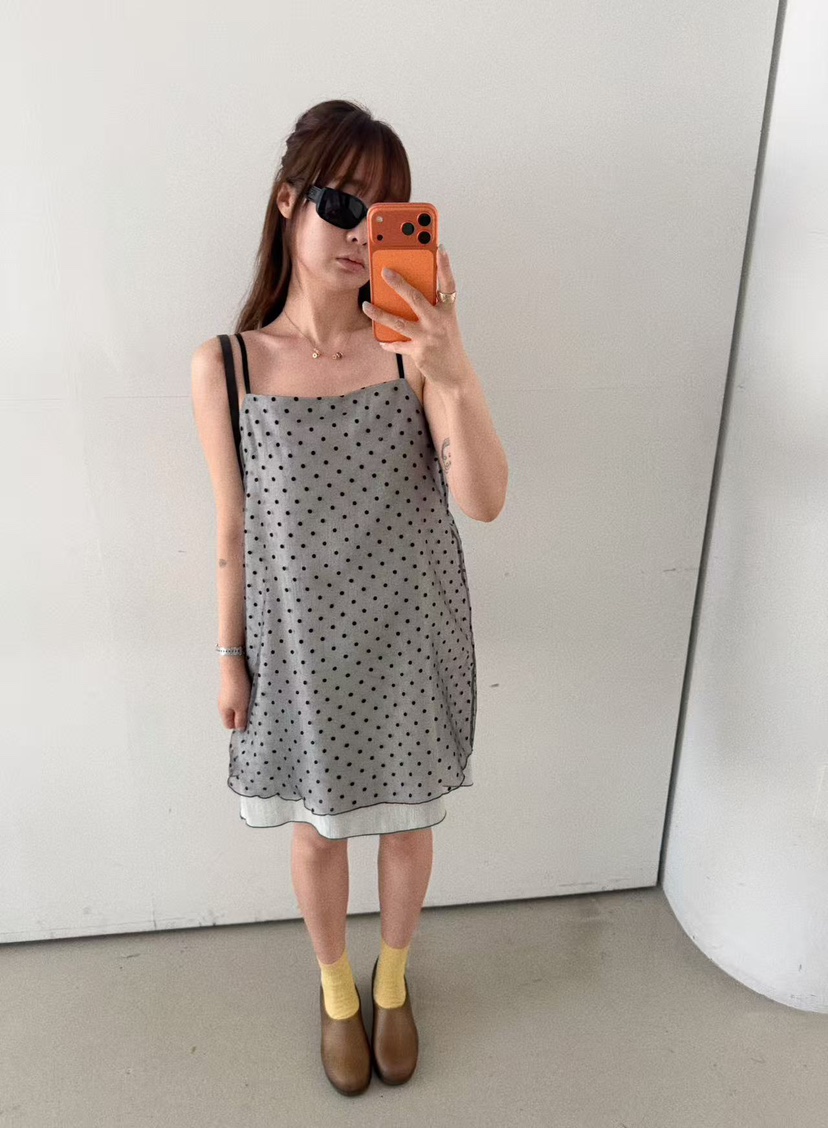 OLI SEOUL東大門代購女裝新品時尚熱賣真品人氣休閑連衣裙OLI SEOUL連衣裙