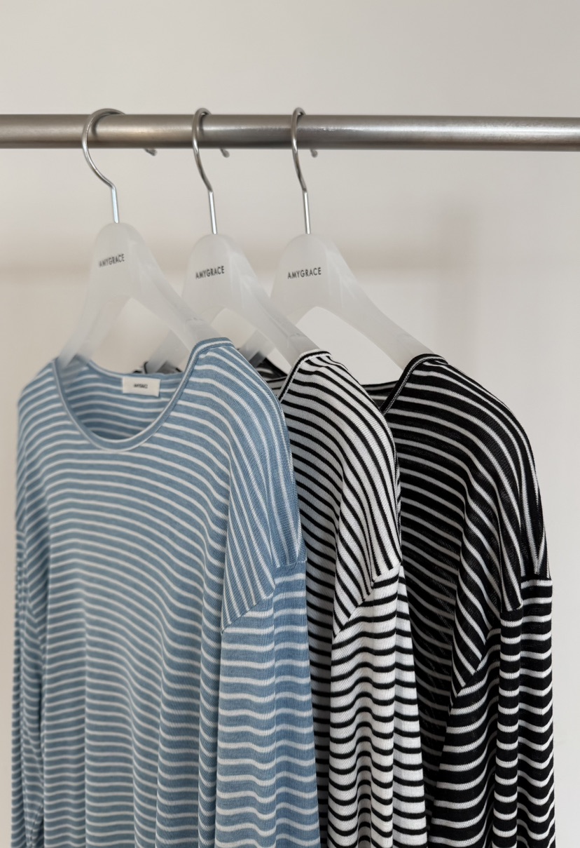 AMY GRACE-A東大門代購女裝新品推薦熱賣26春夏長袖T恤AMY GRACE-A長袖T恤