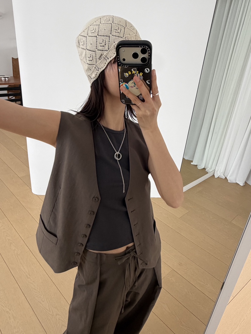 KARE/WEREPIECE東大門代購女士新款26春夏休閑人氣時尚馬甲KARE/WEREPIECE馬甲