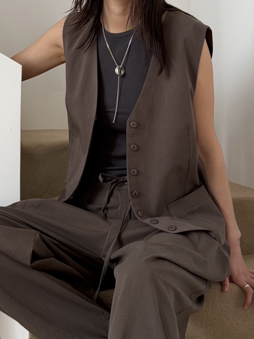 KARE/WEREPIECE東大門代購女士新款26春夏休閑人氣時尚馬甲KARE/WEREPIECE馬甲