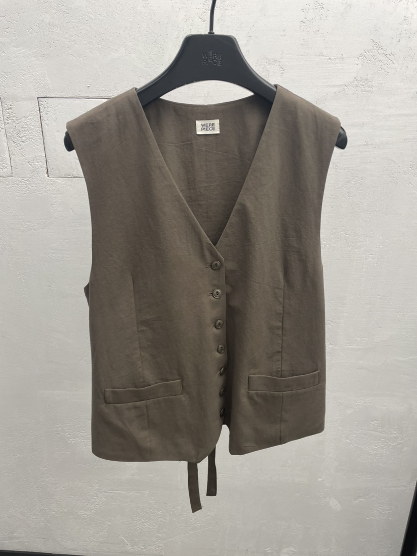 KARE/WEREPIECE東大門代購女士新款26春夏休閑人氣時尚馬甲KARE/WEREPIECE馬甲圖色1