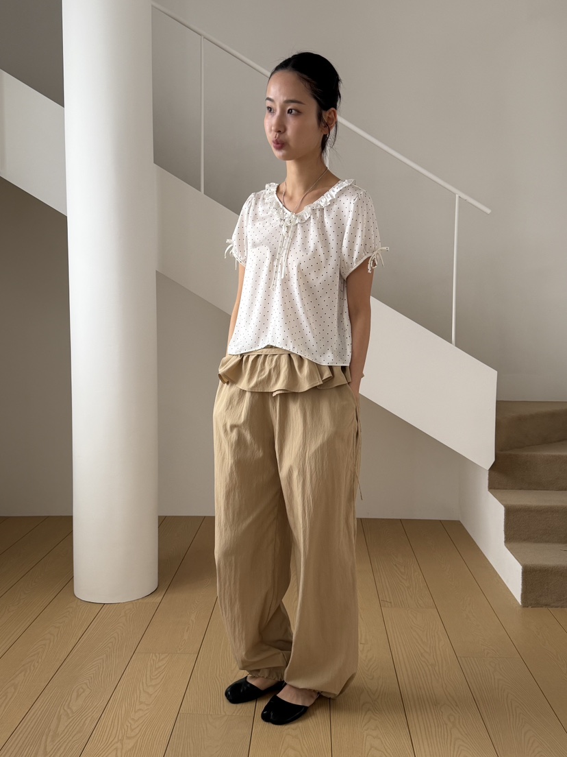 KARE/WEREPIECE東大門代購女裝新款真品推薦休閑褲含腰帶KARE/WEREPIECE休閑褲