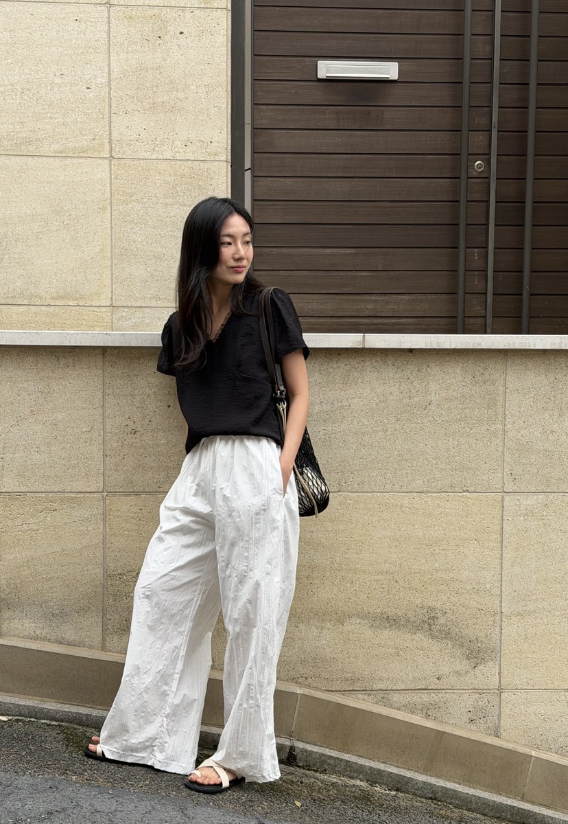 AMY GRACE-A韓國直郵女士新品真品人氣職業26春夏襯衫蕾絲衫AMY GRACE-A襯衫/蕾絲衫