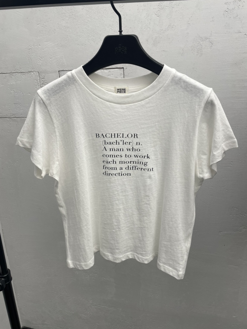 KARE/WEREPIECE韓國直郵女裝新品人氣真品休閑26春夏T恤KARE/WEREPIECET恤圖色2