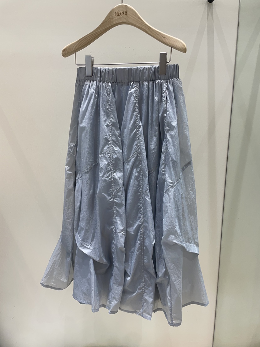 NEOUL韓國代購女裝新款推薦人氣職業熱賣休閑半身裙中短裙NEOUL/ahin雙領標簽半身裙/中短裙