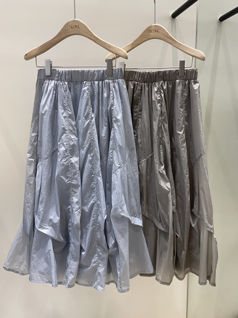 NEOUL韓國代購女裝新款推薦人氣職業熱賣休閑半身裙中短裙NEOUL/ahin雙領標簽半身裙/中短裙