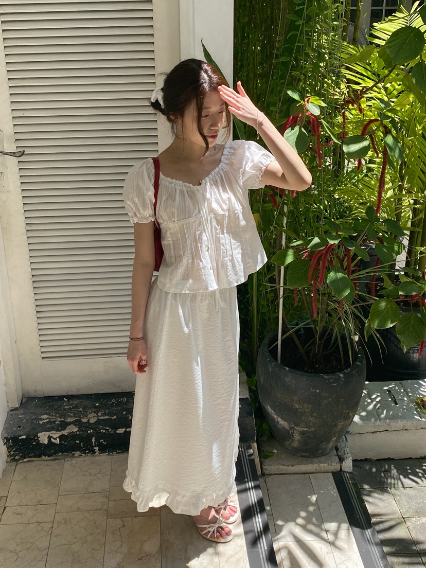 ERUME韓國直郵實拍女士新款推薦職業26春夏熱賣襯衫蕾絲衫ERUME襯衫/蕾絲衫