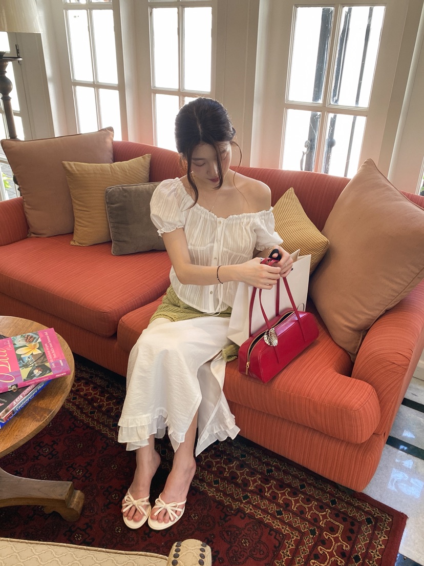 ERUME韓國直郵實拍女士新款推薦職業26春夏熱賣襯衫蕾絲衫ERUME襯衫/蕾絲衫