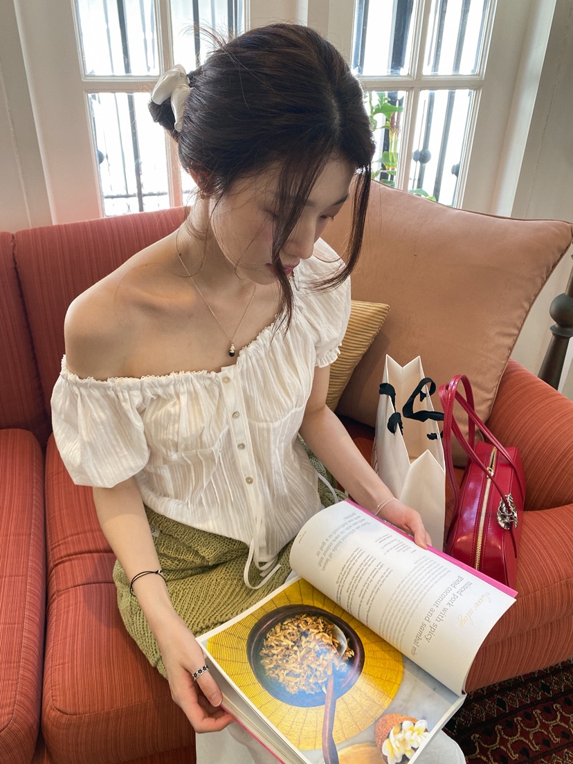 ERUME韓國直郵實拍女士新款推薦職業26春夏熱賣襯衫蕾絲衫ERUME襯衫/蕾絲衫