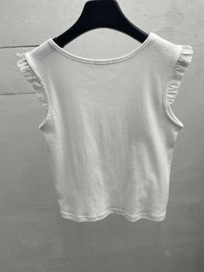 KARE/WEREPIECE韓國代購女士新品26春夏人氣熱賣T恤荷葉邊KARE/WEREPIECET恤