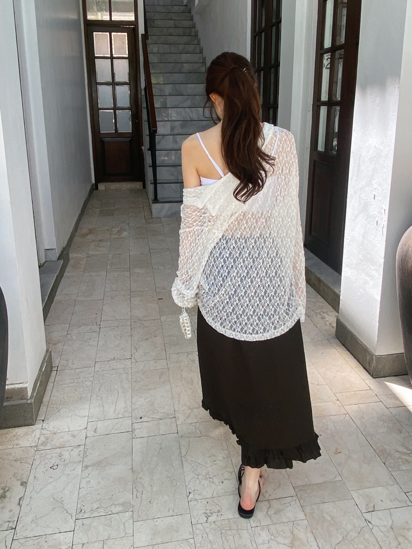 ERUME韓國直郵女裝新品26春夏人氣熱賣時尚職業襯衫蕾絲衫ERUME襯衫/蕾絲衫