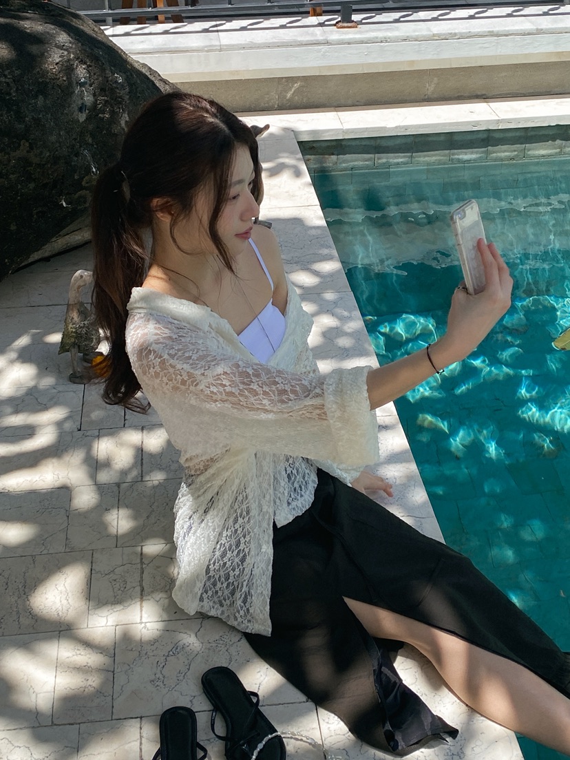 ERUME韓國直郵女裝新品26春夏人氣熱賣時尚職業襯衫蕾絲衫ERUME襯衫/蕾絲衫