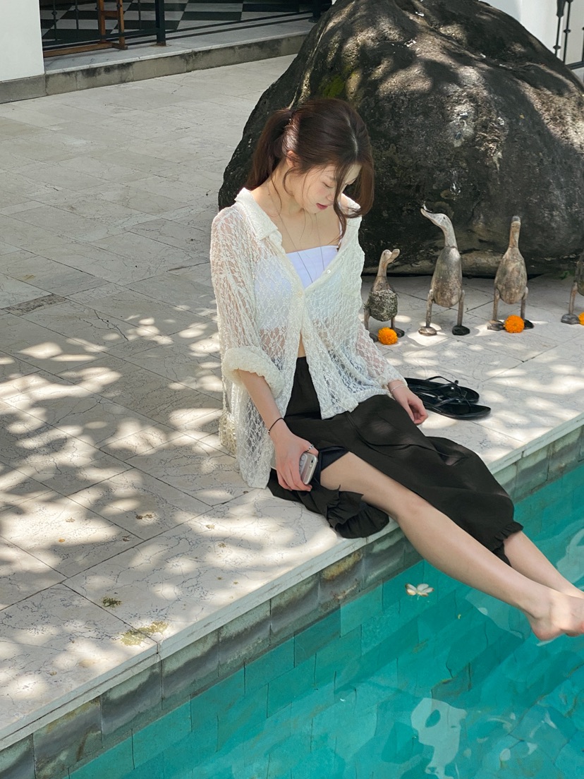 ERUME韓國直郵女裝新品26春夏人氣熱賣時尚職業襯衫蕾絲衫ERUME襯衫/蕾絲衫